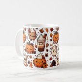 Niedliche Halloween-Tasse Kaffeetasse (Vorderseite Links)