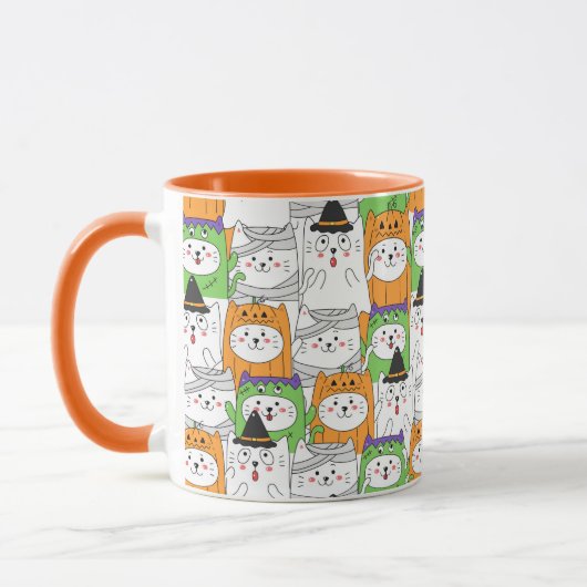 Niedliche Halloween-Tasse Tasse (Links)