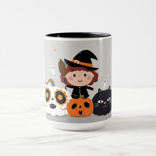 Niedliche Halloween-Tasse Tasse (Zentrum)