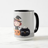 Niedliche Halloween-Tasse Tasse (VorderseiteRechts)