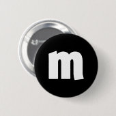 Niedliche Halloween-Team Kostüme Matching Spaß M Button (Vorne & Hinten)