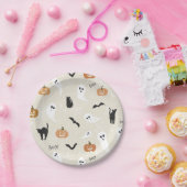 Niedliche Halloween-Teller Kinderportionen Party Pappteller (Party)