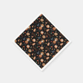 Niedliche Halloween-Themenpumpen und Boos Serviette (Ecke)