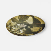 Niedliche Halloween-Voodoo-Puppen-Typ-Teller Pappteller (Schrägansicht)