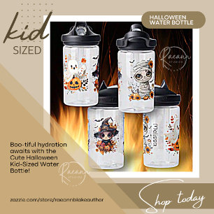Niedliche Halloween-Wasserflasche Trinkflasche