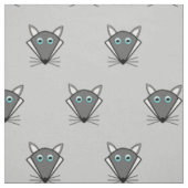 Niedliche Halloween Wolf gemusterte Fabric Stoff (Muster)