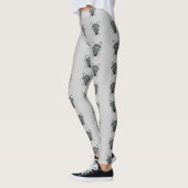 Niedliche Halloween Wolf Leggings (Links)