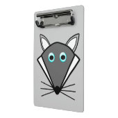 Niedliche Halloween Wolf Mini-Zwischenablage Mini Klemmbrett (Gewinkelt2)