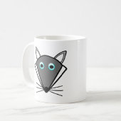 Niedliche Halloween-Wolf-Tasse Kaffeetasse (Vorderseite Links)