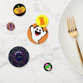 Niedliche Halloween-Zeichen Party Table Confetti Konfetti