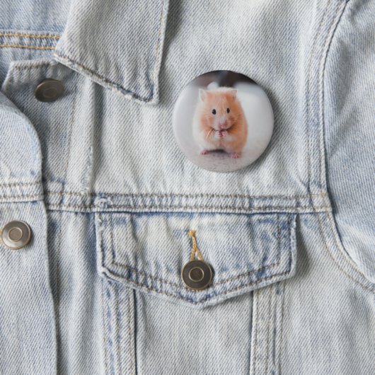 Niedliche Hamster-Liebe Button (Beispiel)