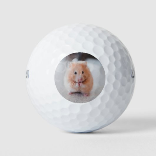 Niedliche Hamster-Liebe Golfball (Vorderseite)