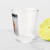 Niedliche Hamster-Liebe Schnapsglas (Rechts)