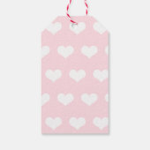 Niedliche Hamster- und Herzerkrankung Geschenkanhänger (Rückseite)