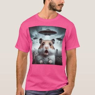Niedliche Hamsterüberraschung von Ufo Alien Funny T-Shirt