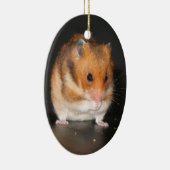 Niedliche Hamsterverzierung Keramikornament (Rechts)