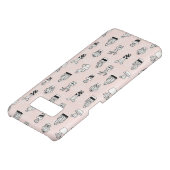 Niedliche Hand gezeichnetes Kaktus-Muster Case-Mate Samsung Galaxy Hülle (Unterseite)