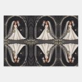 Niedliche Händchen für Hochzeitscoupons Geschenkpapier Set (Vorderseite 2)