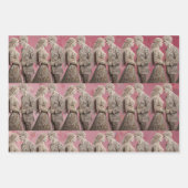 Niedliche Händchen für Hochzeitscoupons Geschenkpapier Set (Vorderseite)