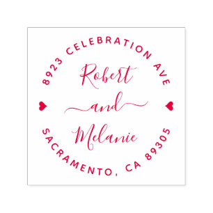 Niedliche handgeschriebene Namen, die Permastempel