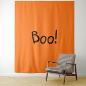 Niedliche handgeschriebene Typografie Halloween Wandteppich (Beispiel)