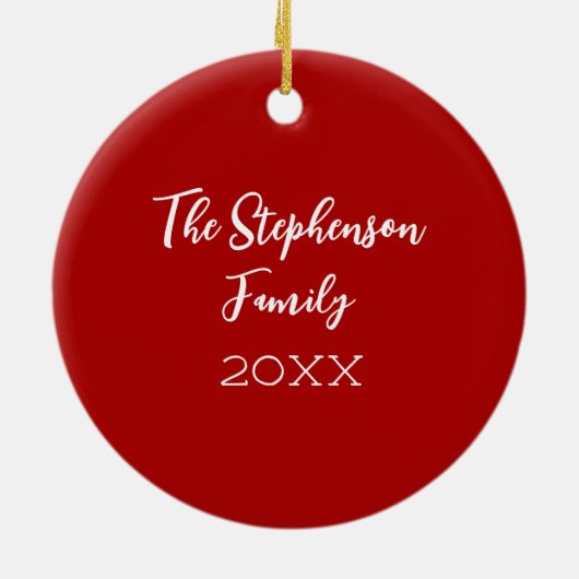 Niedliche handGezeichnet Capybara Personalisierte Keramik Ornament (Hinten)