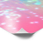 Niedliche handgezeichnet PastelBlume Fotodruck (Ecke)