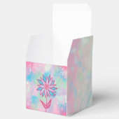 Niedliche handgezeichnet PastelBlume Geschenkschachtel (Geöffnet)