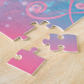 Niedliche handgezeichnet PastelBlume Puzzle (Seite)