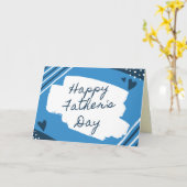 Niedliche handgezeichnete Begrüßungskarte des Vate Karte (Gelbe Blume)