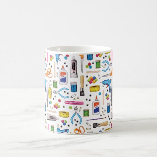 Niedliche Handwerks-Versorgungen Kaffeetasse (Mittel)