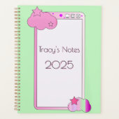 Niedliche Handy-Schule oder Arbeit Planer (Vorderseite)