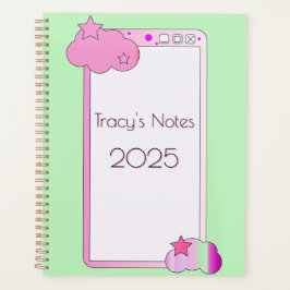 Niedliche Handy-Schule oder Arbeit Planer