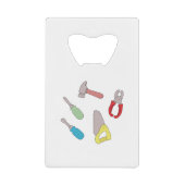 Niedliche Handyman-Tools Geldbeutel Flaschenöffner (Vorderseite)