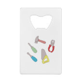 Niedliche Handyman-Tools Geldbeutel Flaschenöffner (Rückseite)