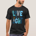 Niedliche Hanukkah Liebe und leichte Chanukah jüdi T-Shirt<br><div class="desc">Niedliche Hanukkah Liebe und Licht Chanukah jüdischen Weihnachten.</div>