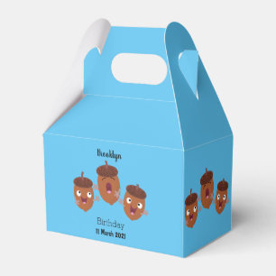 Niedliche Happy Acorns singen Cartoon für Kinder Geschenkschachtel