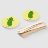 Niedliche Happy Cartoon Illustration Fächer (Non-assembled)