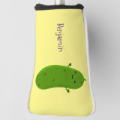 Niedliche Happy Cartoon Illustration Golf Headcover (Rotieren 90)