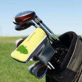 Niedliche Happy Cartoon Illustration Golf Headcover (In Situ)
