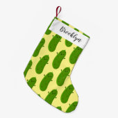 Niedliche Happy Cartoon Illustration Kleiner Weihnachtsstrumpf (Vorderansicht (hängend))