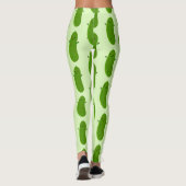 Niedliche Happy Cartoon Illustration Leggings (Rückseite)