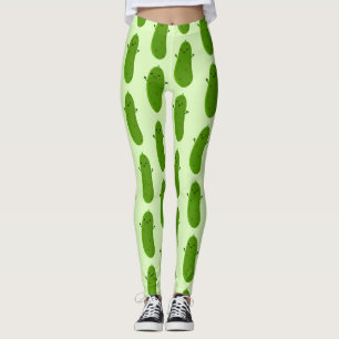 Niedliche Happy Cartoon Illustration Leggings