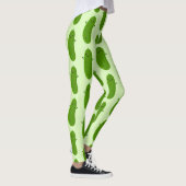 Niedliche Happy Cartoon Illustration Leggings (Rechts)