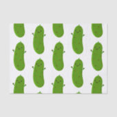 Niedliche Happy Cartoon Illustration Seidenpapier (Vorderseite)