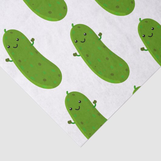 Niedliche Happy Cartoon Illustration Seidenpapier (Ausschnitt)