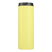 Niedliche Happy Cartoon Illustration Thermosbecher (Rückseite)