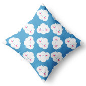 Niedliche Happy Clouds Rainy Day Parade Collection Kissen