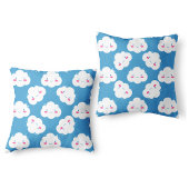 Niedliche Happy Clouds Rainy Day Parade Collection Kissen