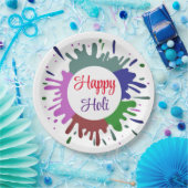 Niedliche Happy Holi Papier Teller (Party)